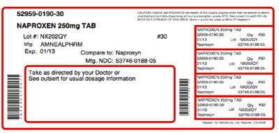 Naproxen 250mg (Naproxen 250mg)